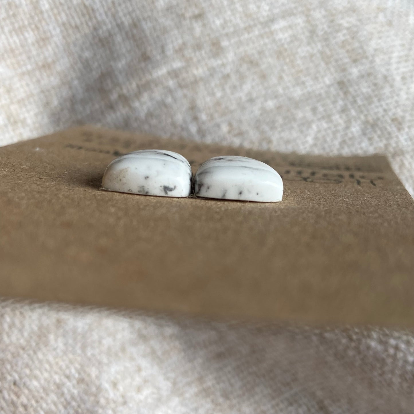 White Buffalo Cabochon - WB41 4A96DF1C-2E24-4132-910F-9E7F374EC944 Brandedandwild.com