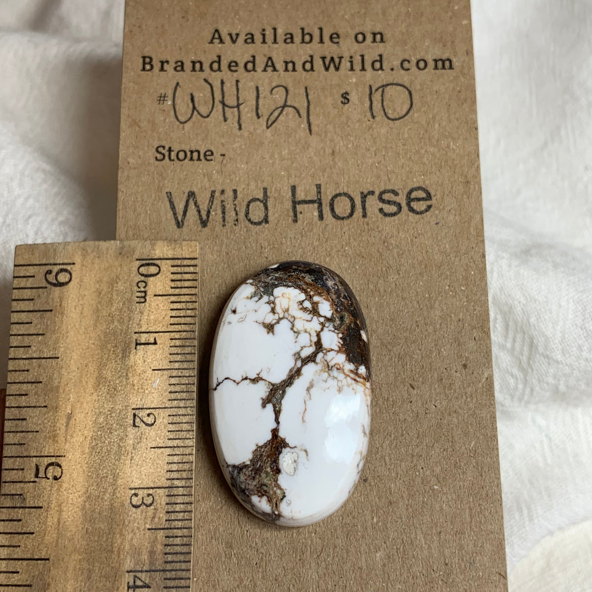 Wild Horse Cabochon - WH121 4AAE0D5A-9091-4F0E-A23C-6C6C2A65331B Brandedandwild.com