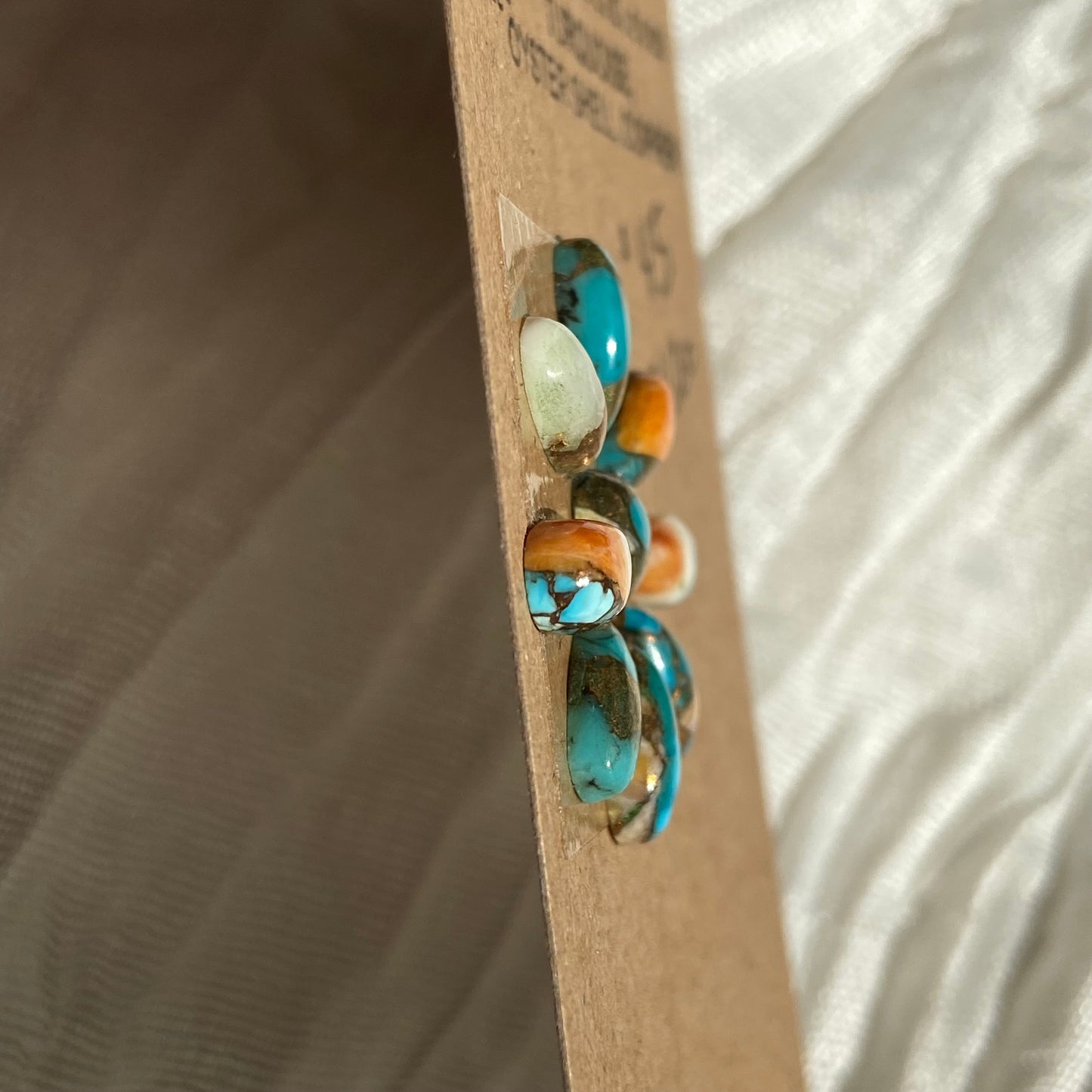 Turquoise, Oystershell, Copper Cabochon - TOC20 4AC36BF1-8D41-4BC9-8B01-8C4613AB409B Brandedandwild.com