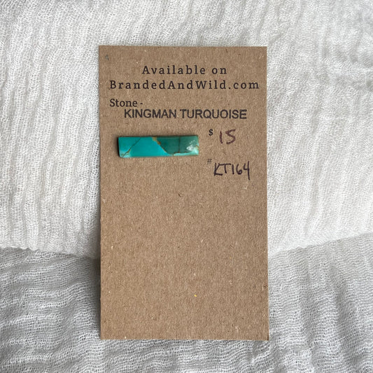 Kingman Turquoise (composite) Cabochon - KT164