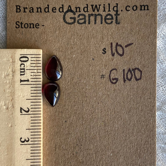 Garnet Cabochon - G100