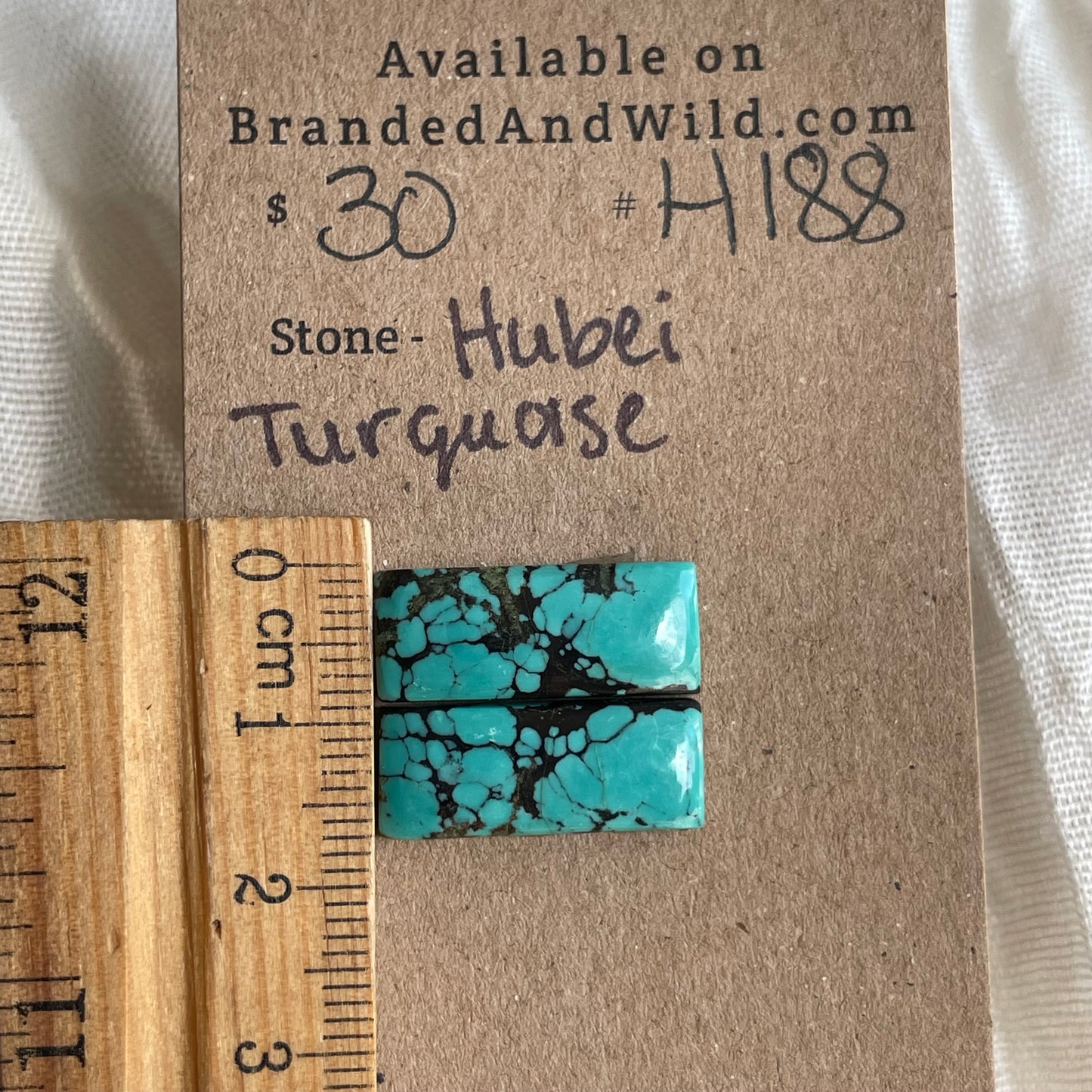 Hubei Turquoise Cabochon - H188 4AE3F213-6EB8-484F-9A15-CF089DEB06B5 Brandedandwild.com