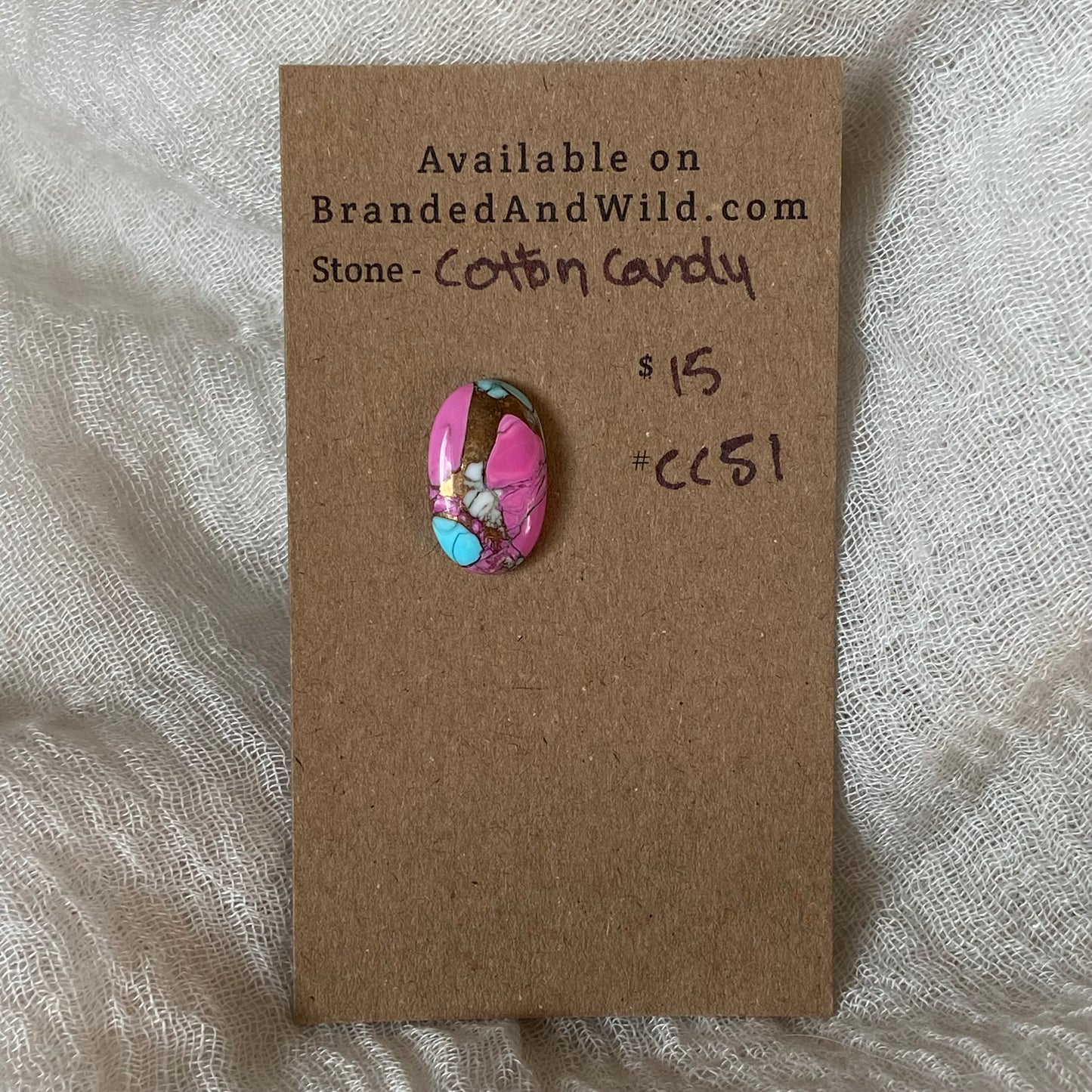 Cotton Candy Cabochon - CC51