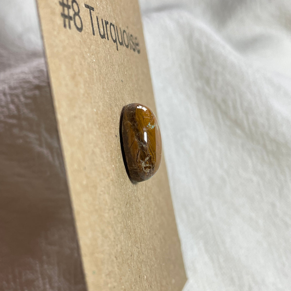 #8 Turquoise Cabochon - #836