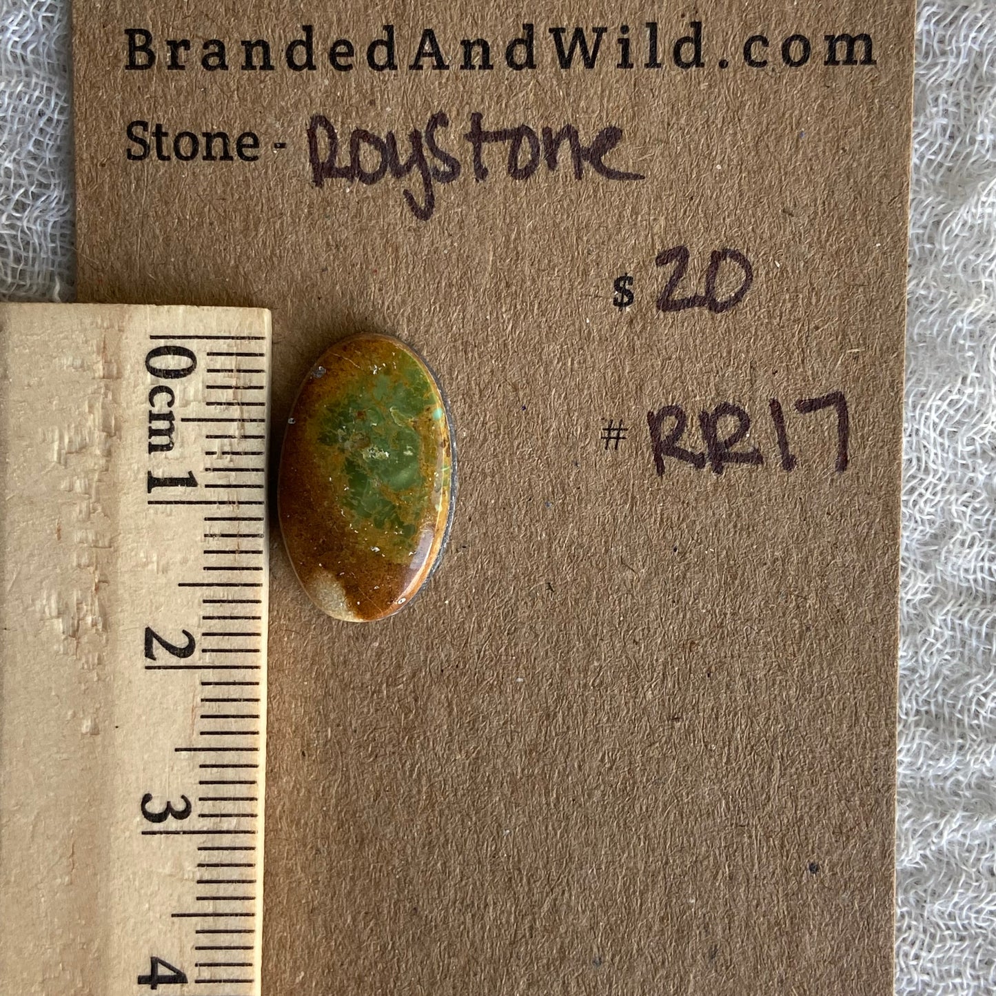 Royston Ribbon Turquoise Cabochon RR17