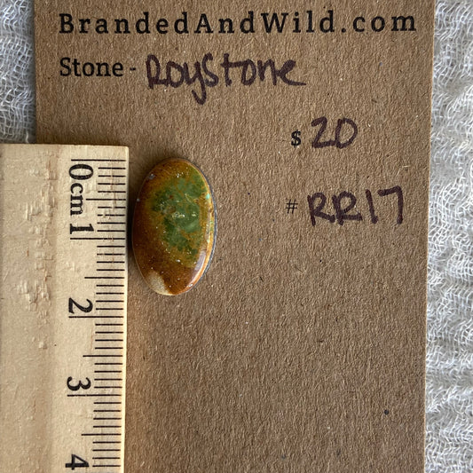 Royston Ribbon Turquoise Cabochon RR17