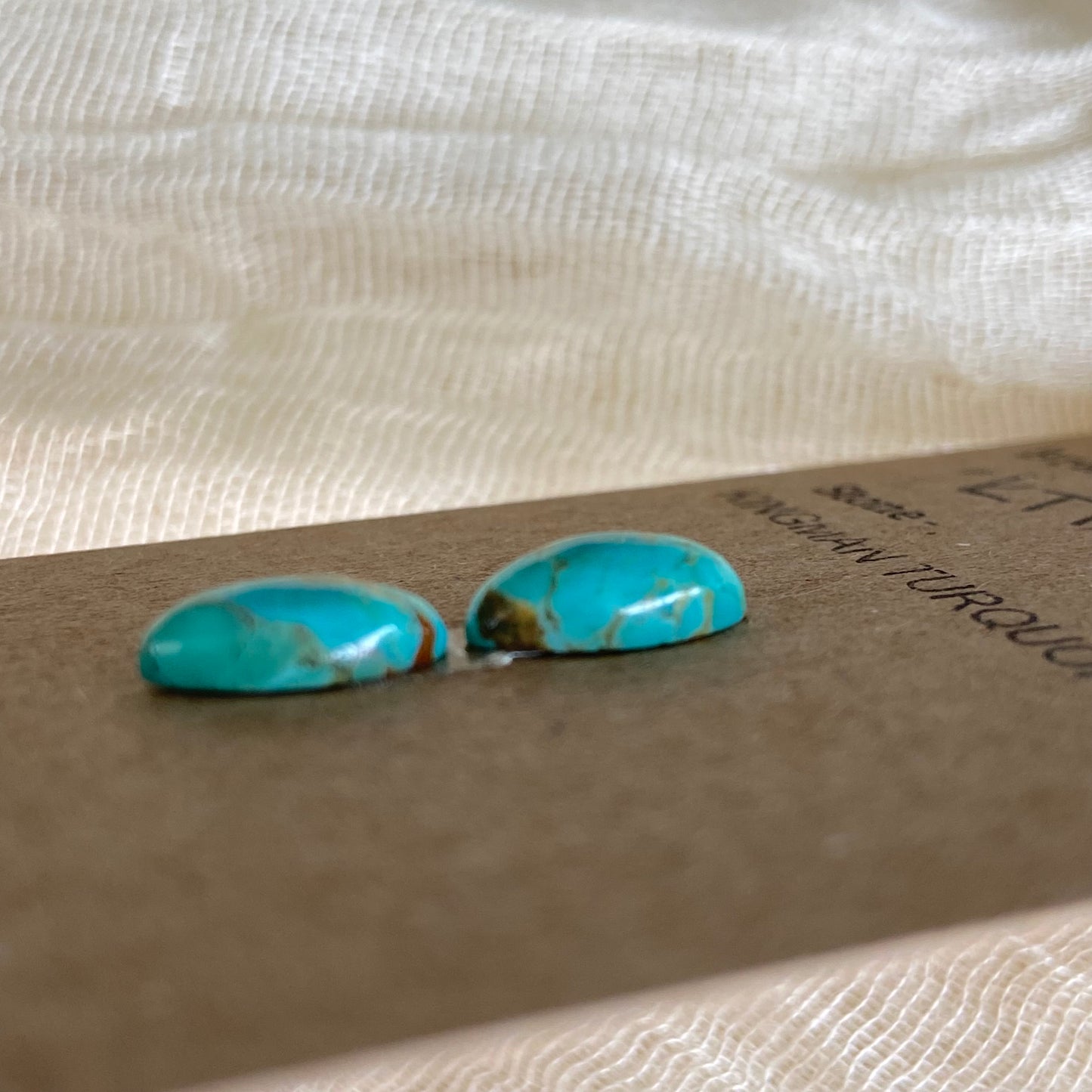 Kingman Turquoise Cabochon - KT130 4B61BAB8-90D3-433B-BB64-C199D423FC19 Brandedandwild.com