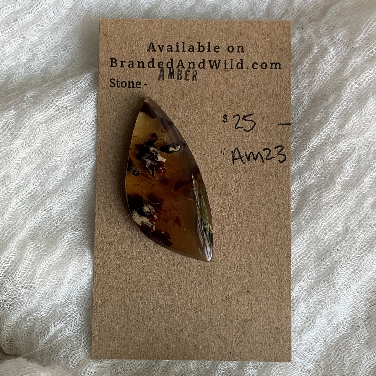 Amber Cabochon AM23