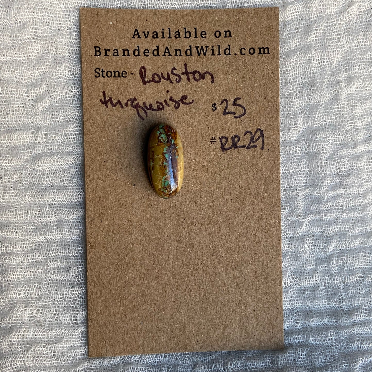 Royston Ribbon Turquoise Cabochon RR29
