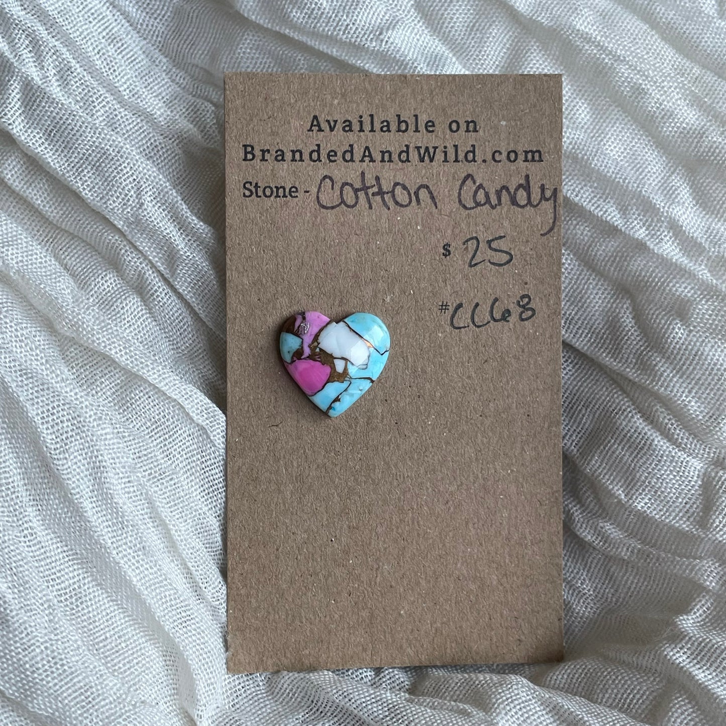 Cotton Candy Cabochon - CC68 4B7011E2-E3BC-4FA9-B6CC-B16ADBA0FC20 Brandedandwild.com
