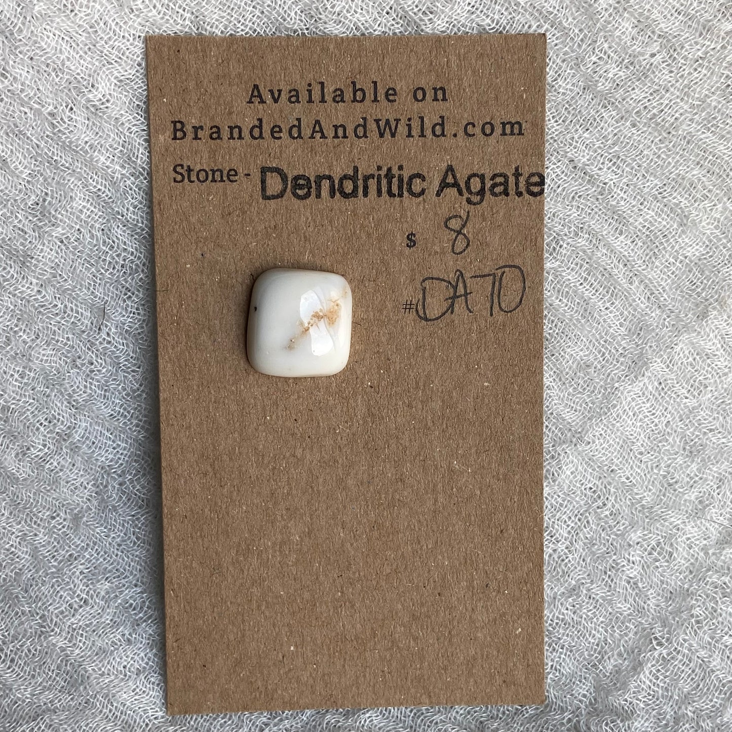 Dendritic Agate Cabochon - DA70