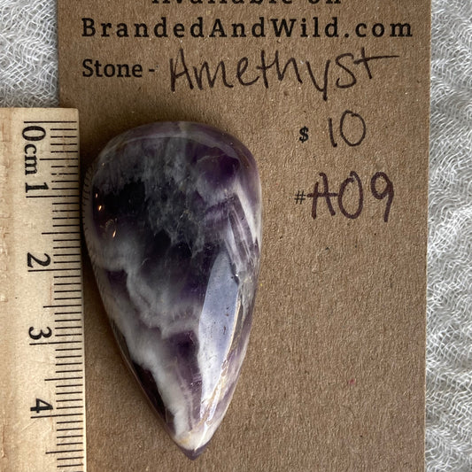 Amethyst Cabochon - A09