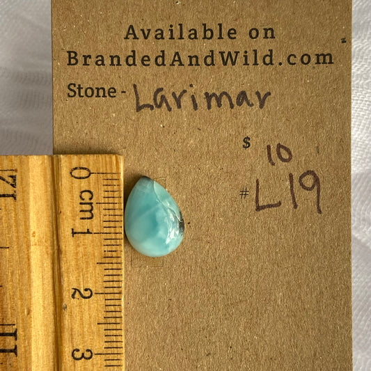 Larimar Cabochon - L19
