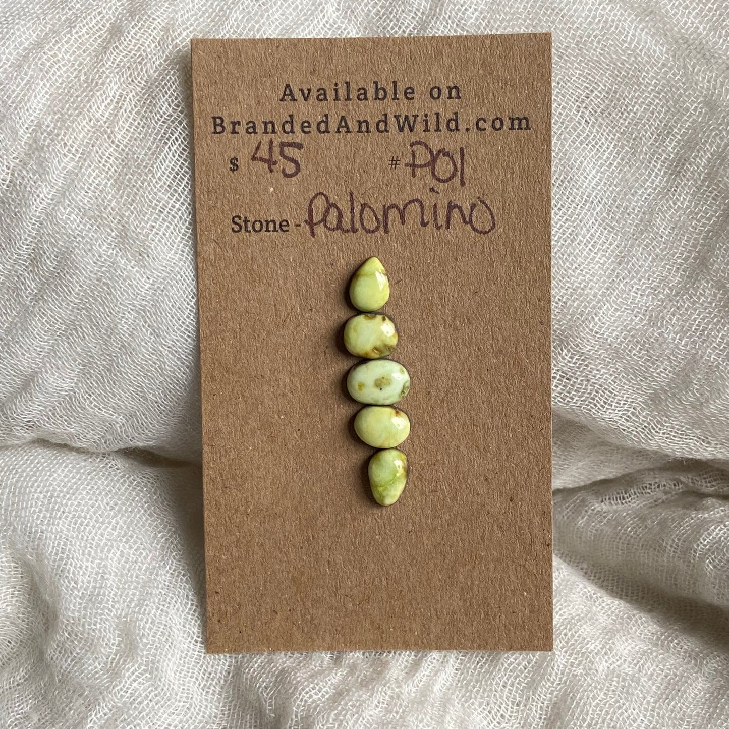 Palomino Cabochon - P01 4BA09ED8-2A65-46DF-9B58-B11C9F7540C7 Brandedandwild.com