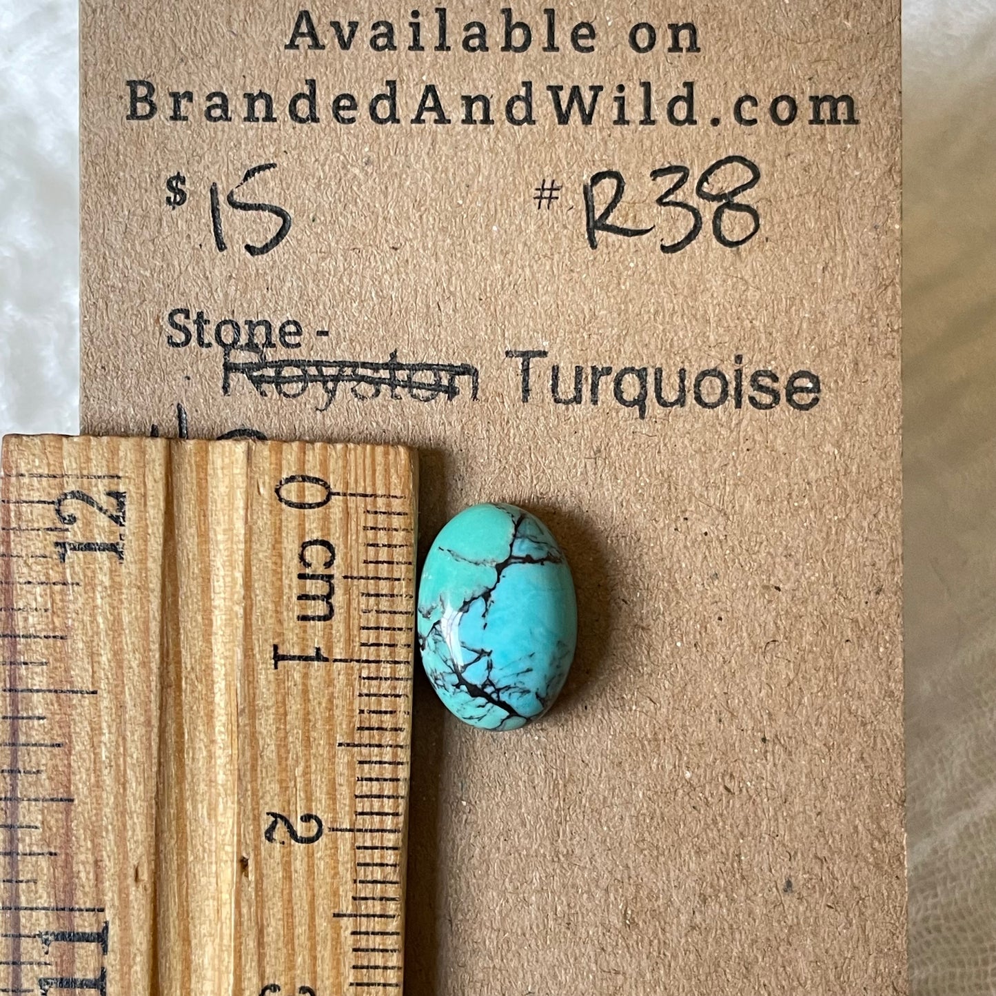 #8 Turquoise Cabochon - R38 4BFE327F-5B50-4C48-9CB3-8E76B22E2B1A Brandedandwild.com