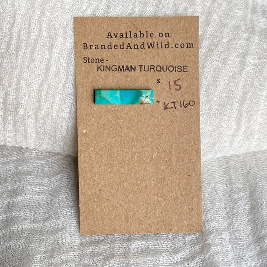 Kingman Turquoise (composite) Cabochon - KT160