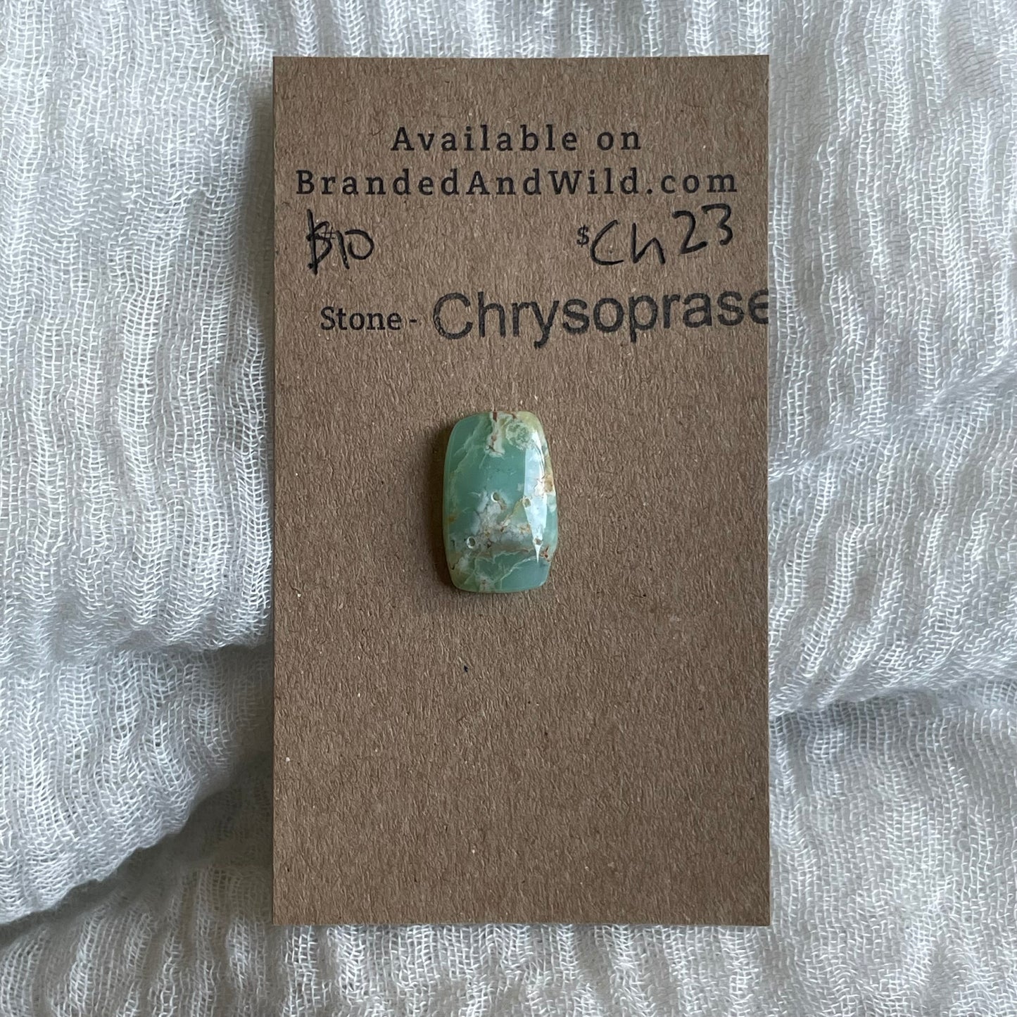 Chrysoprase Cabochon - Ch23