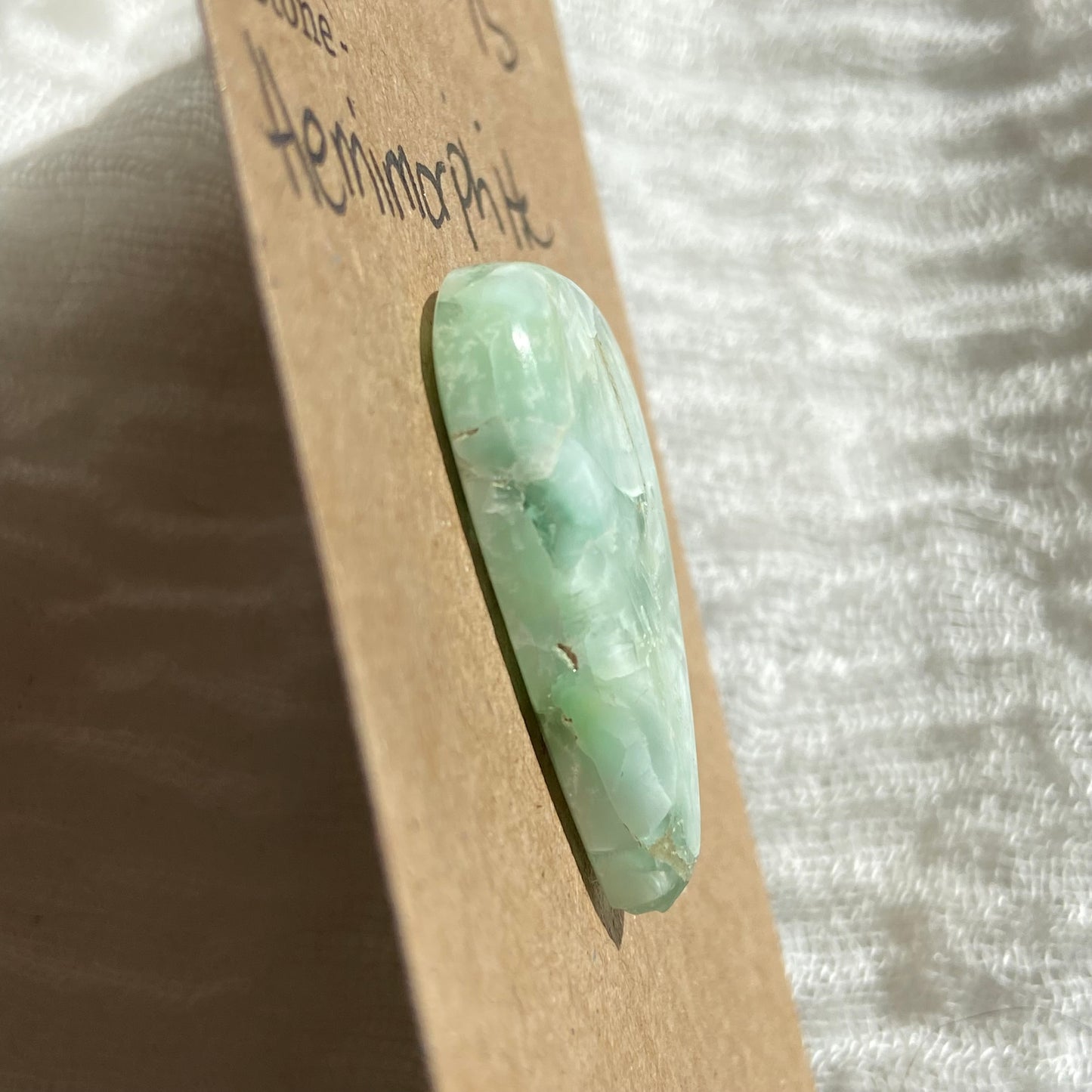 Hemimorite Cabochon - H08