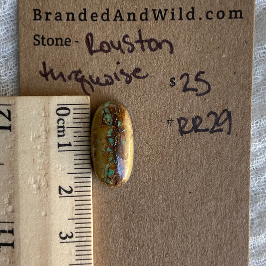 Royston Ribbon Turquoise Cabochon RR29