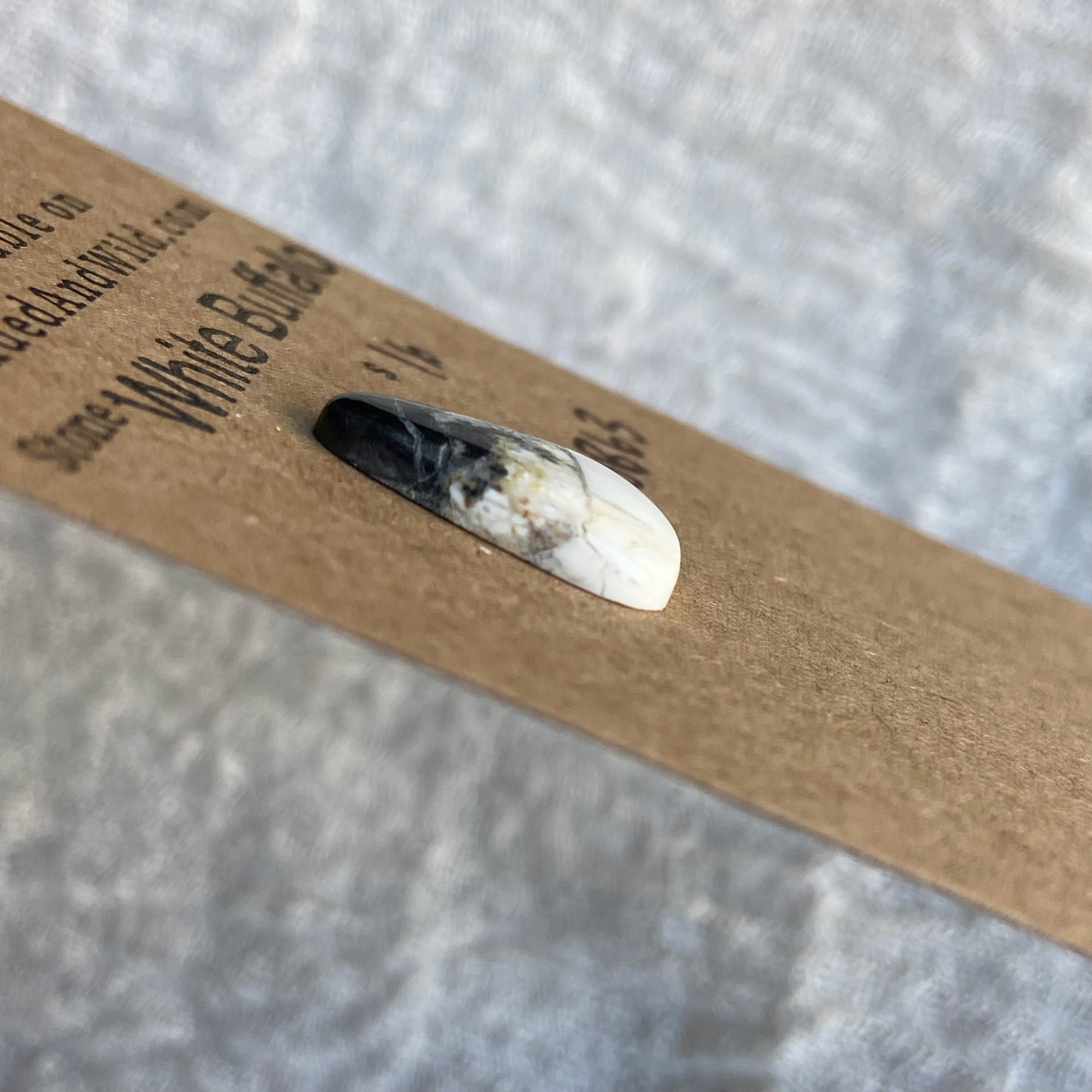 White Buffalo Cabochon - WB63