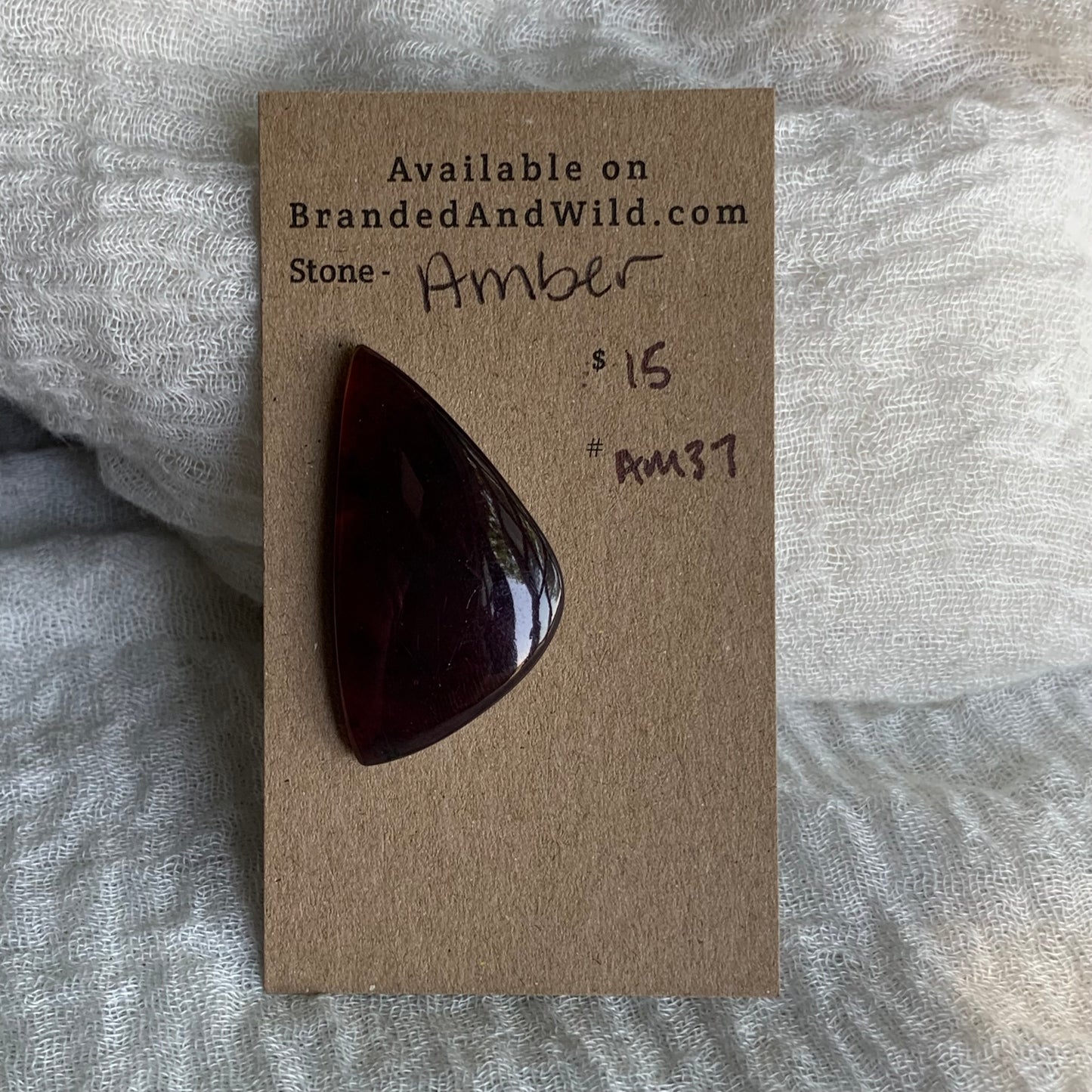 Amber Cabochon AM37