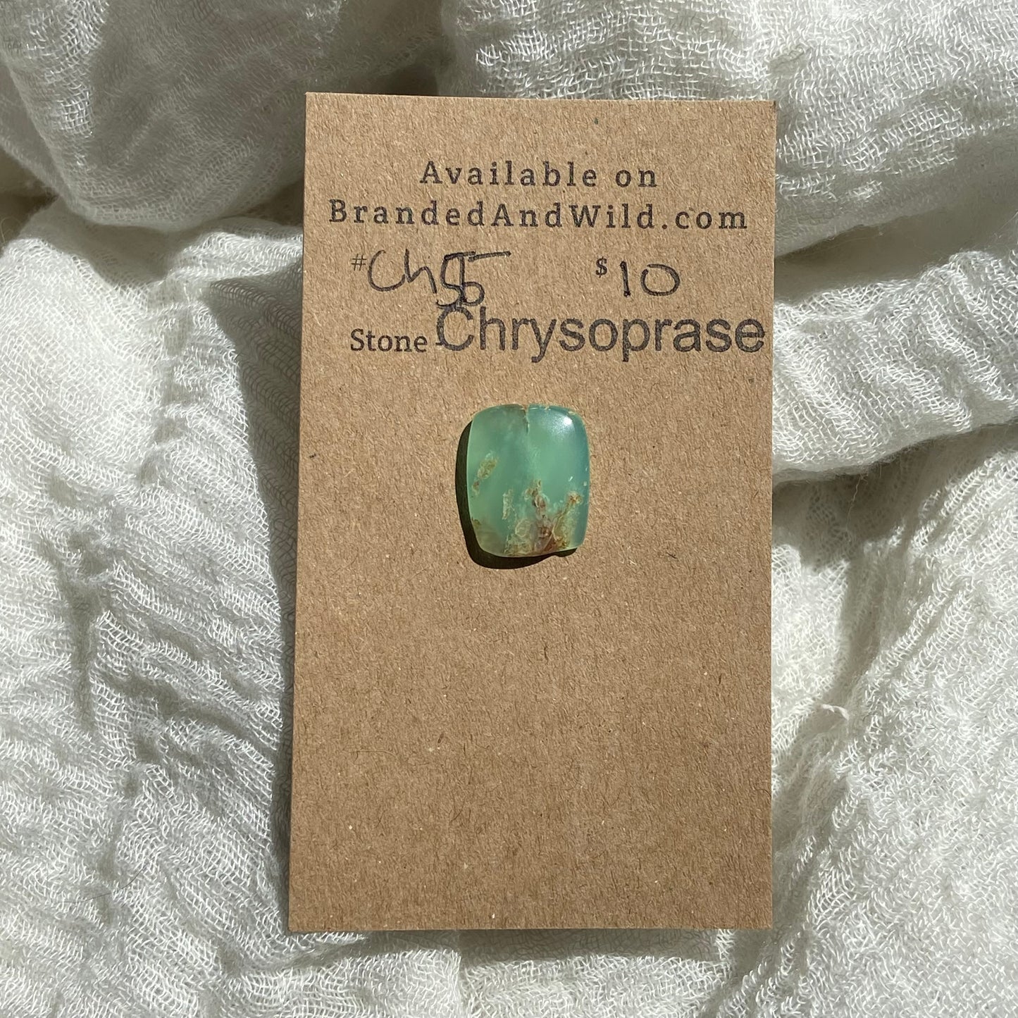 Chrysoprase Cabochon - Ch55