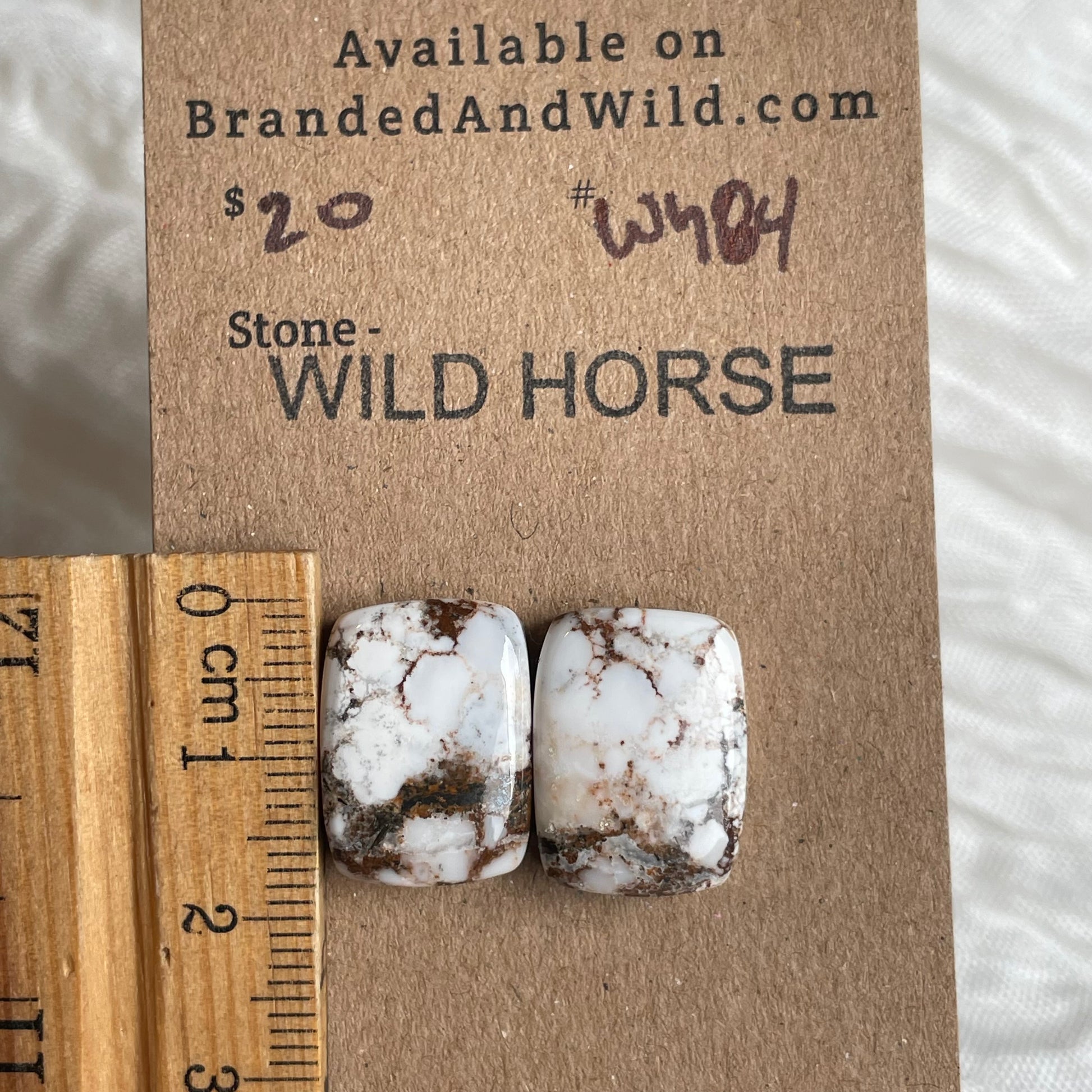 Wild Horse Cabochon - WH84 4D1D0062-B1F5-4481-BF91-B7B17A6F28C4 Brandedandwild.com