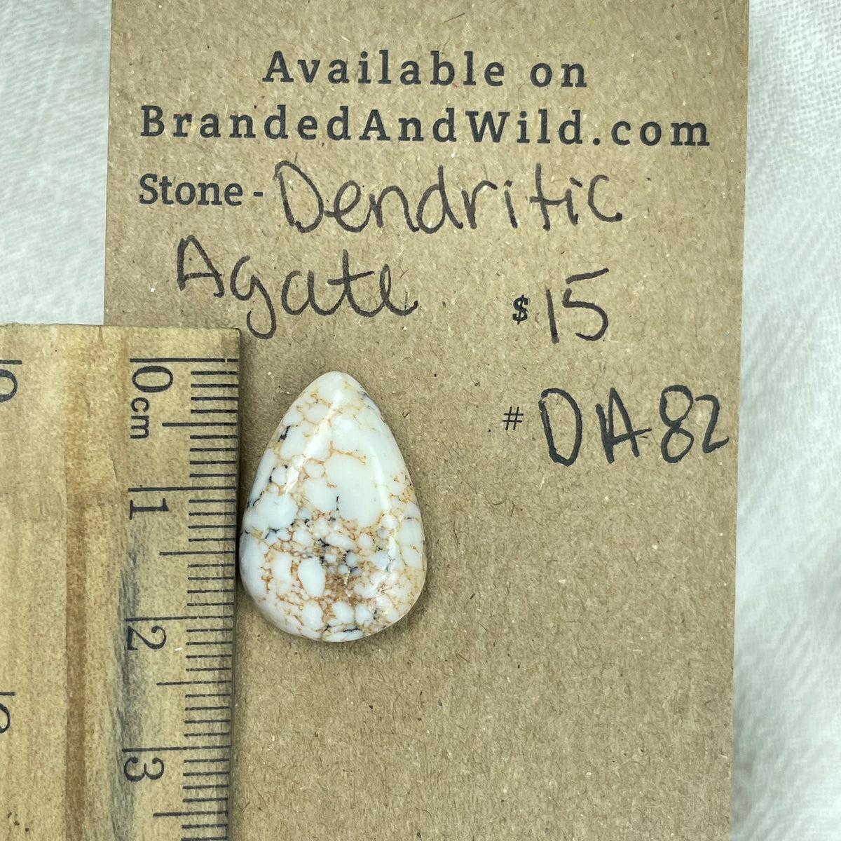 Dendritic Agate Cabochon - DA82 4D21CC4E-33FE-46D2-AF73-14D6D6A71338 Brandedandwild.com