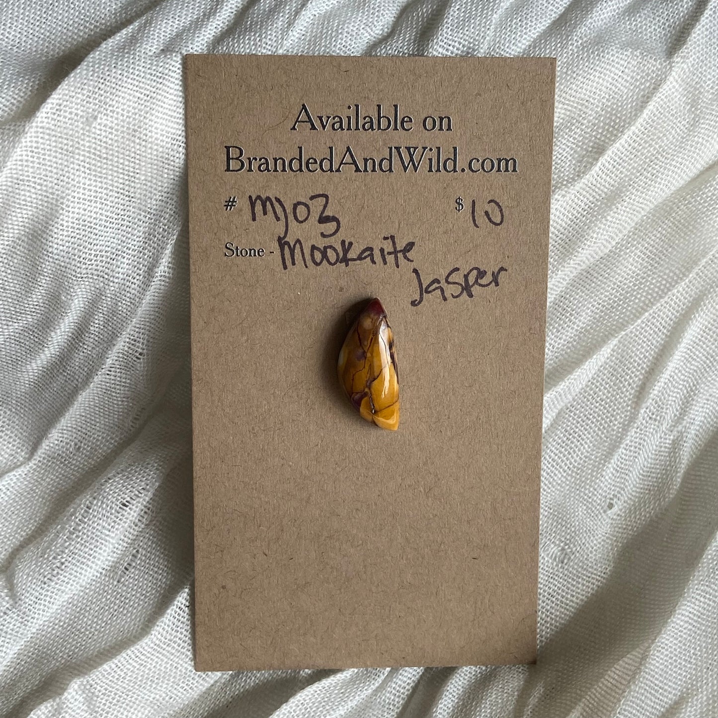 Mookaite Jasper Cabochon - MJ03 4D2505C9-E0DC-419C-ADA2-BEC02552E5F6 Brandedandwild.com