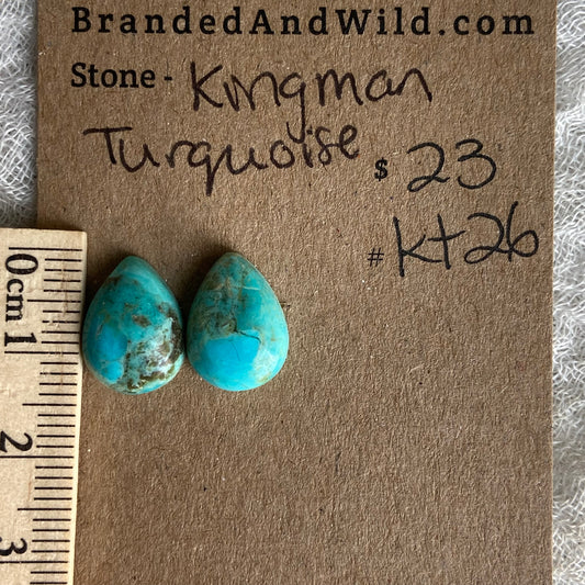 Kingman Turquoise Cabochon - KT26