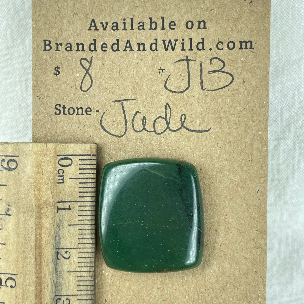 Jade Cabochon - J13 4D3A6BAB-6809-49D3-AB15-2FFF8C749B54 Brandedandwild.com