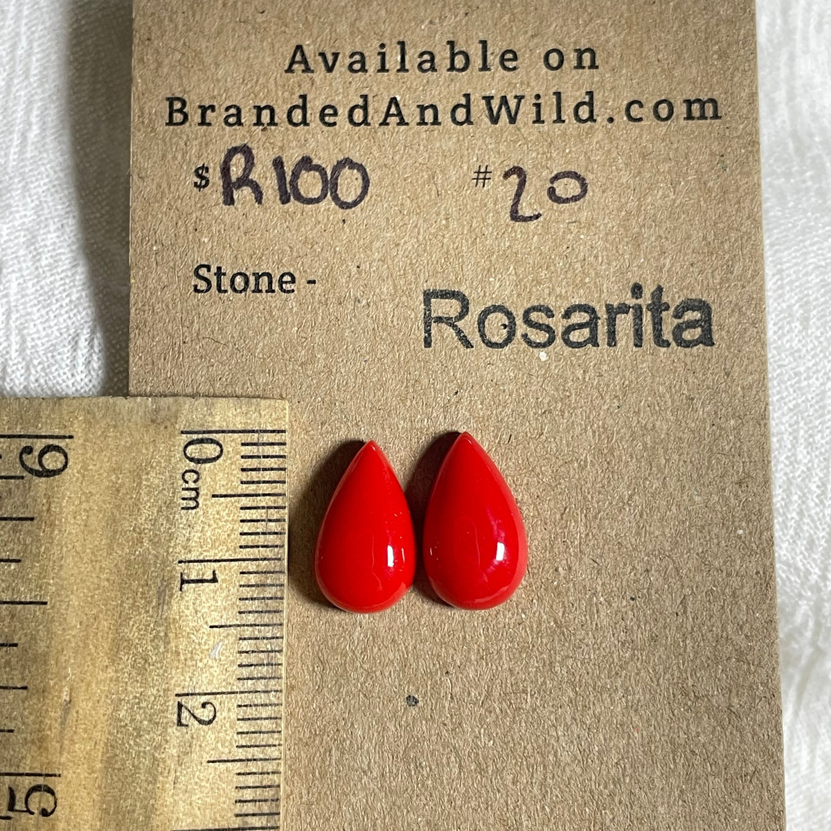 Rosarita - Cabochon - R100 4D5F7FA8-4E89-4AE7-874A-99418D1E8087 Brandedandwild.com