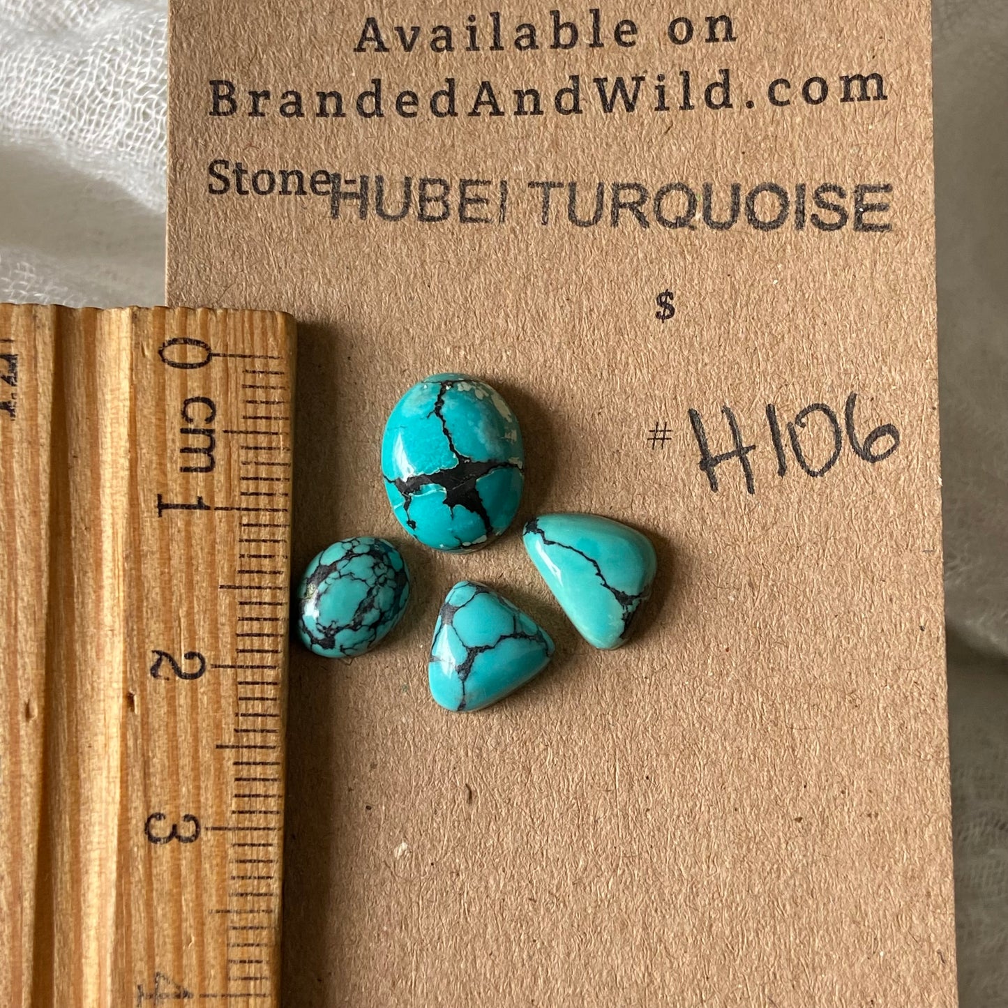 Hubei Turquoise Cabochon - H106