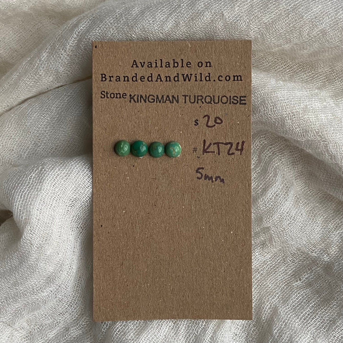 Kingman Turquoise Cabochon - KT24