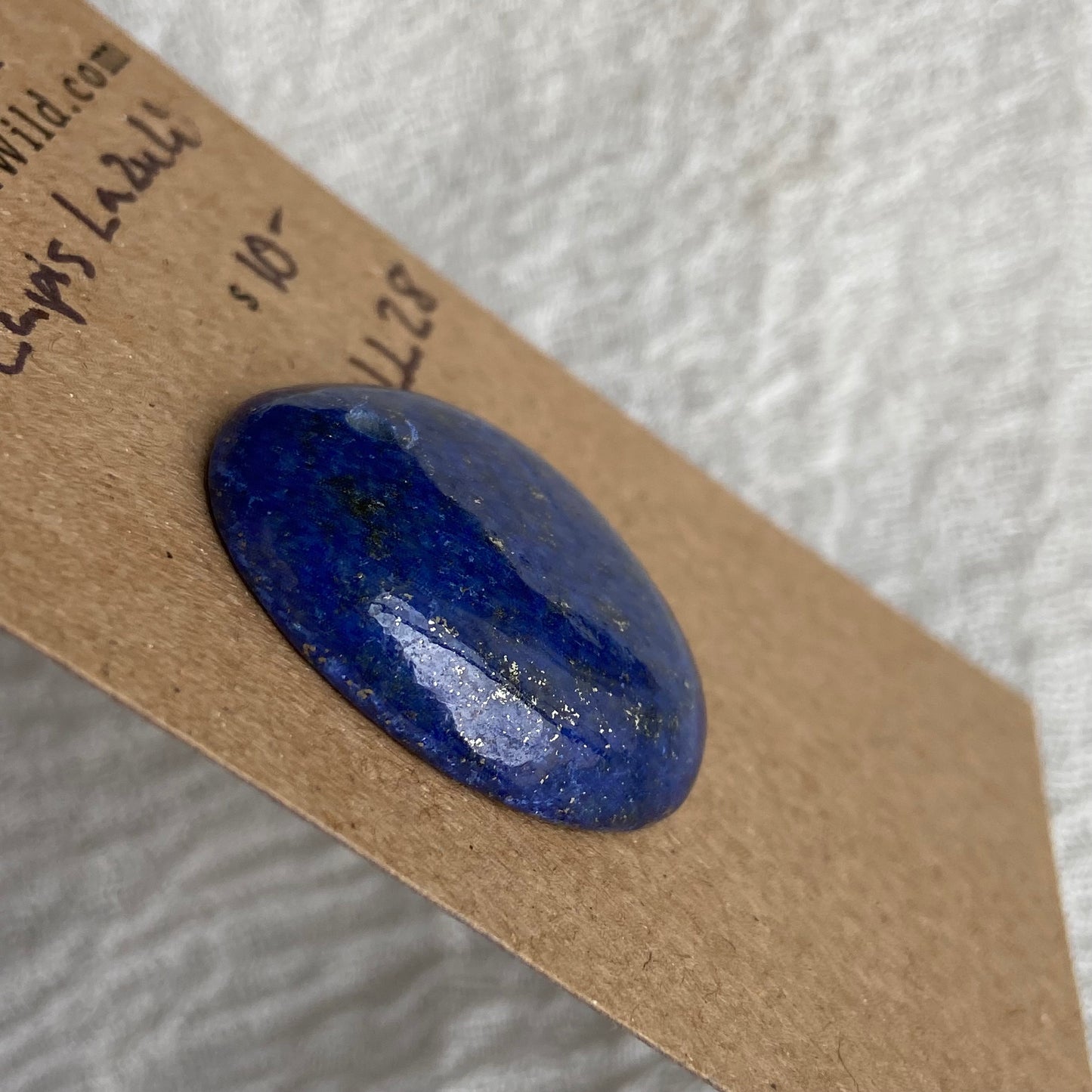 Lapis Lazuli Cabochon -Drilled- LL28