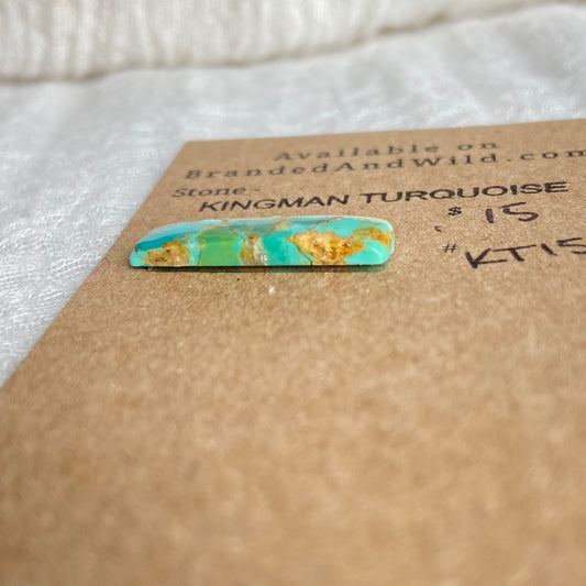 Kingman Turquoise (composite) Cabochon - KT158