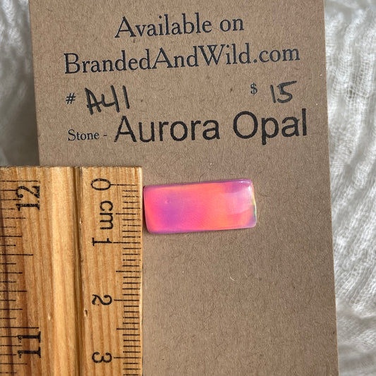 Aurora Opal Cabochon - A41 4DB519FB-3648-42CA-B19E-07D7181049C4 Brandedandwild.com