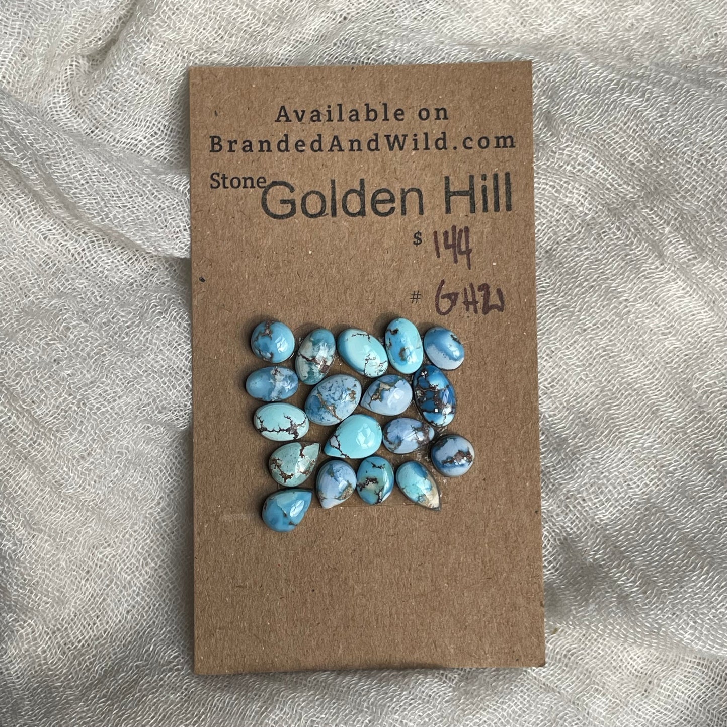 Golden Hill Turquoise Cabochon - GH21