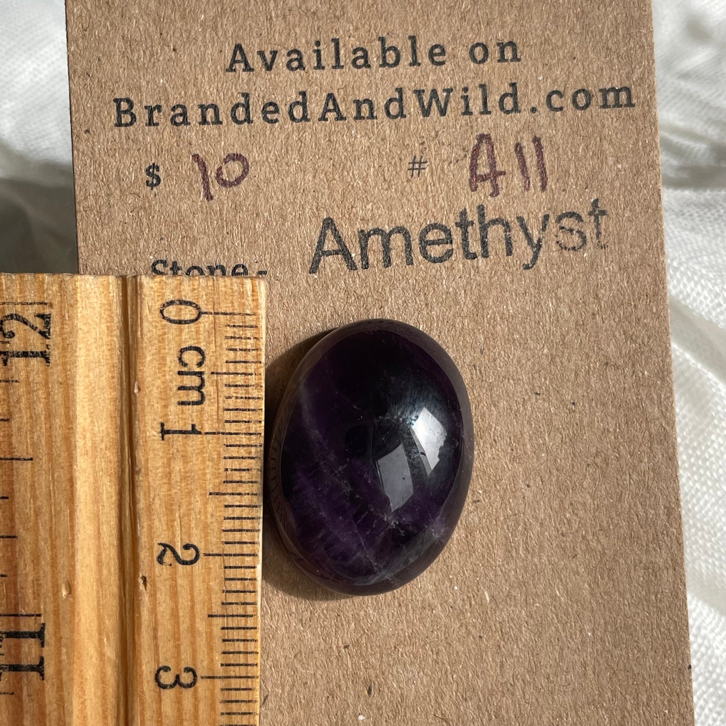 Amethyst Cabochon - A11 4DC753FC-C2D5-4D92-B9E9-D185D77F9CDA Brandedandwild.com