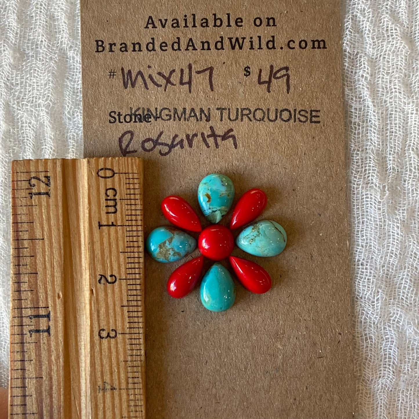 Rosarita / Kingman Cabochon - MIX47