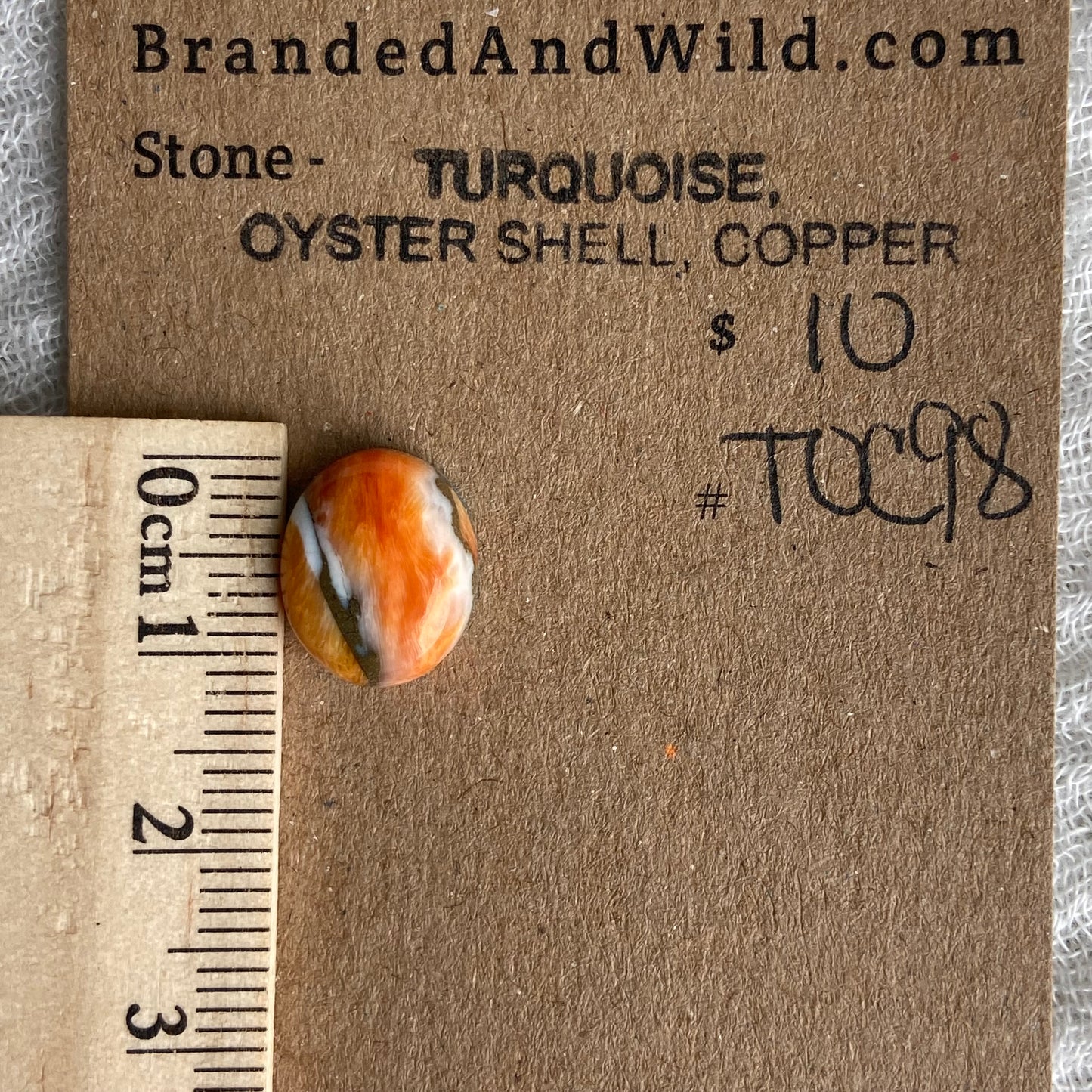 Turquoise, Oyster Shell, Copper - TOC98