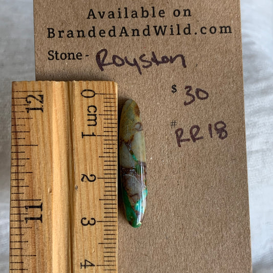 Royston Ribbon Turquoise Cabochon RR18