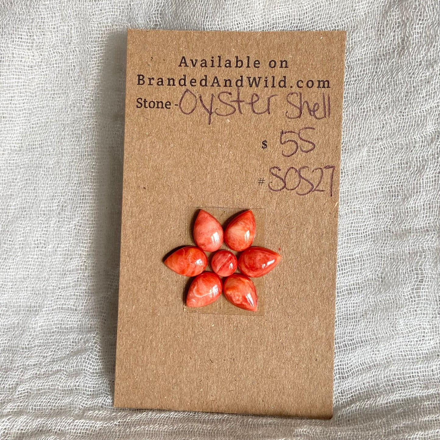 Oystershell Cabochon - SOS27