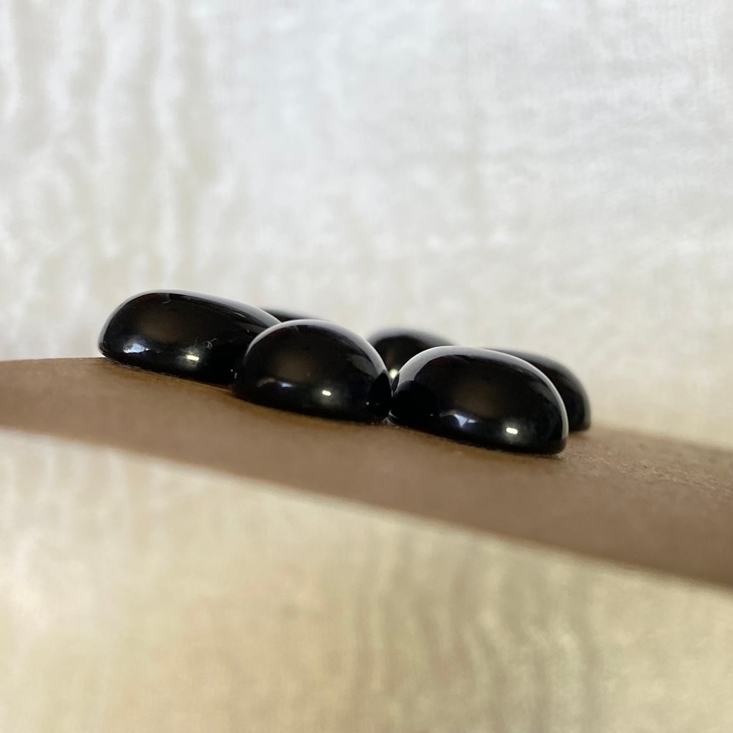 Black Onyx Cabochon - B43 4E12B86F-161B-421A-9985-4835985929AA Brandedandwild.com