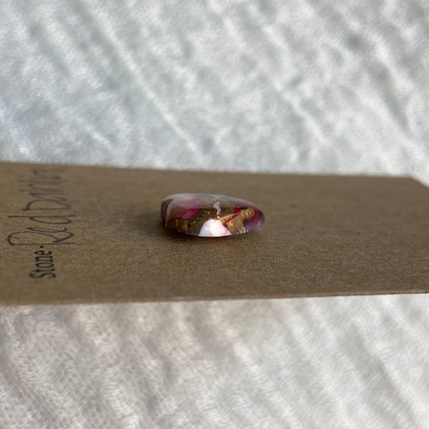 Red Dahlia Cabochon - RD29