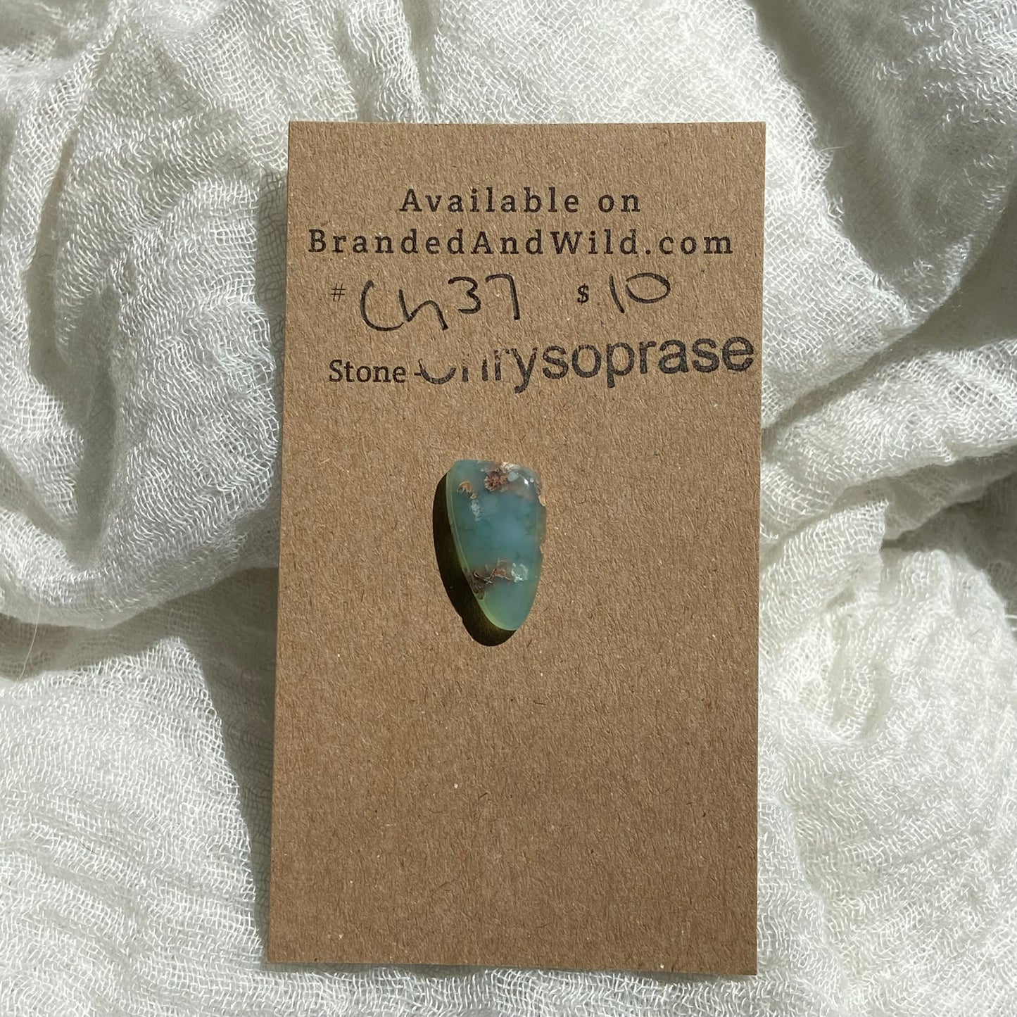 Chrysoprase Cabochon - Ch37