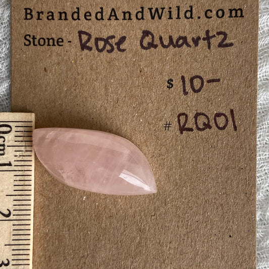 Rose Quartz Cabochon - RQ01