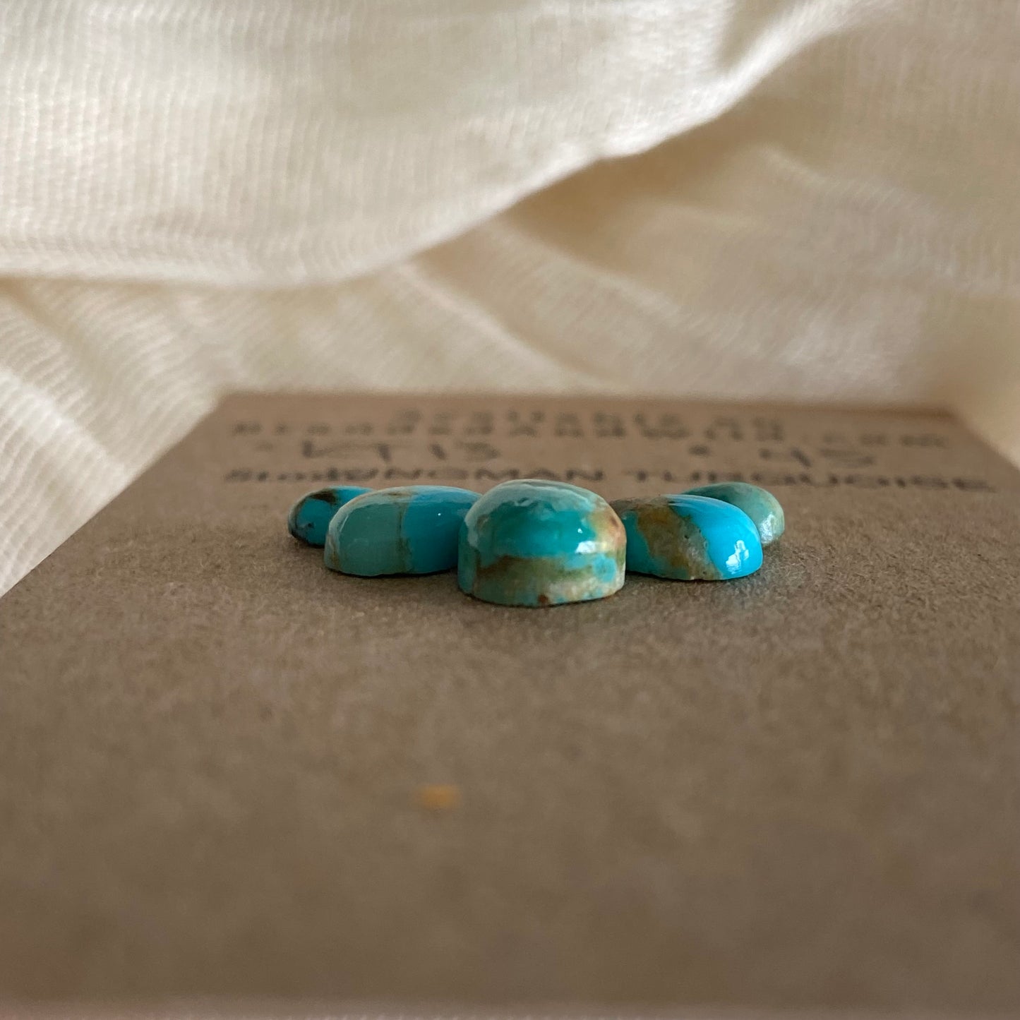 Kingman Turquoise Cabochon - KT13 4E3BA41F-6C68-484C-9812-2FBDECA56481 Brandedandwild.com
