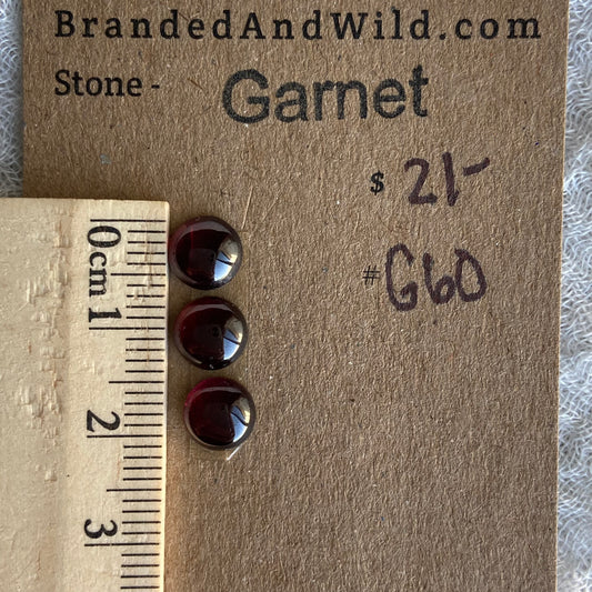 Garnet Cabochon - G60
