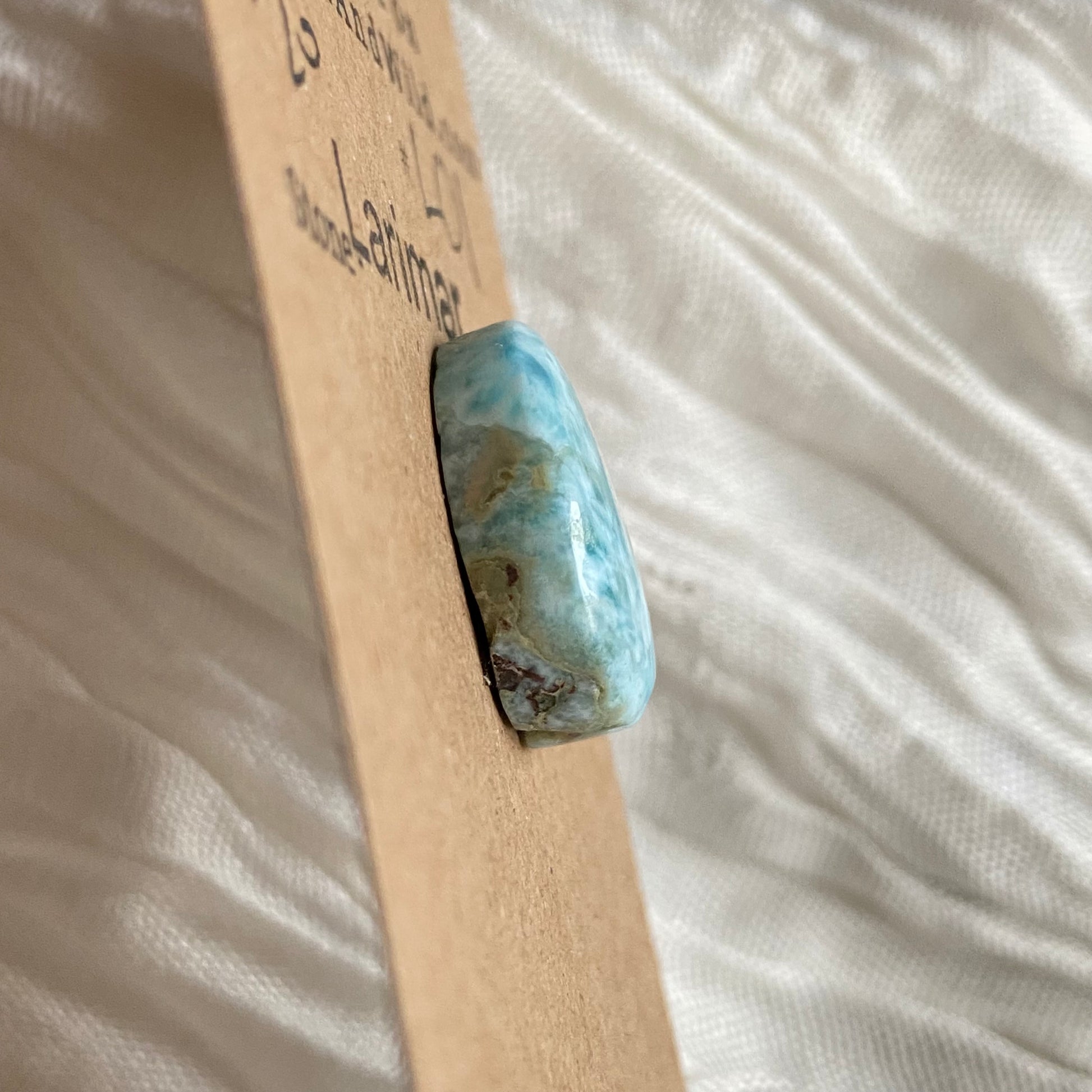 Larimar Cabochon - L01 4E942F1D-070E-407F-8A12-1D850F20BFBD Brandedandwild.com